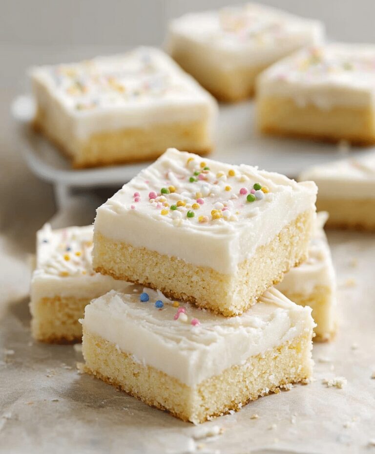 Best Frosted Sugar Cookie Bars Recipe
