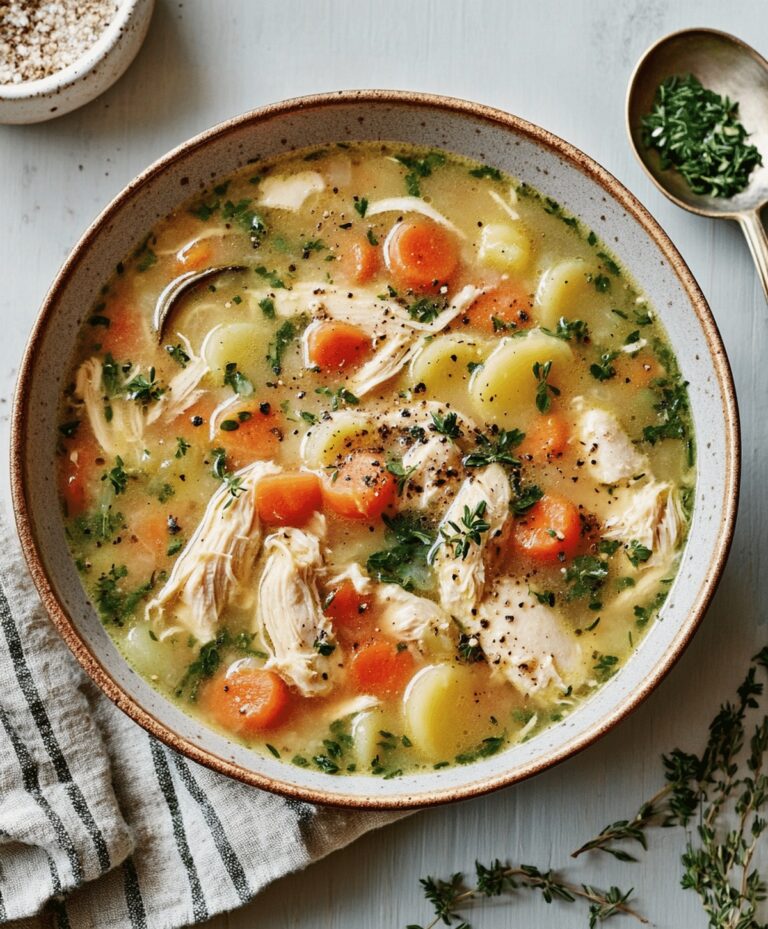Creamy Carrot Potato Soup Recipe
