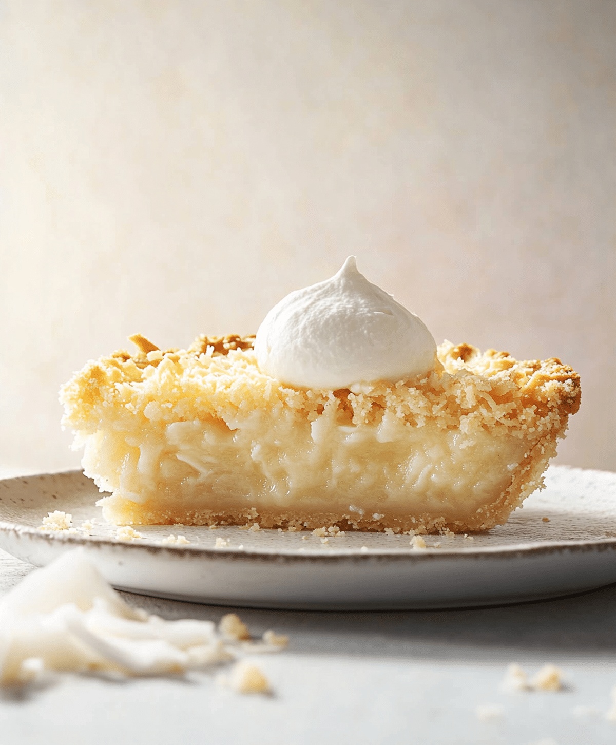 Easy Coconut Pie Recipe