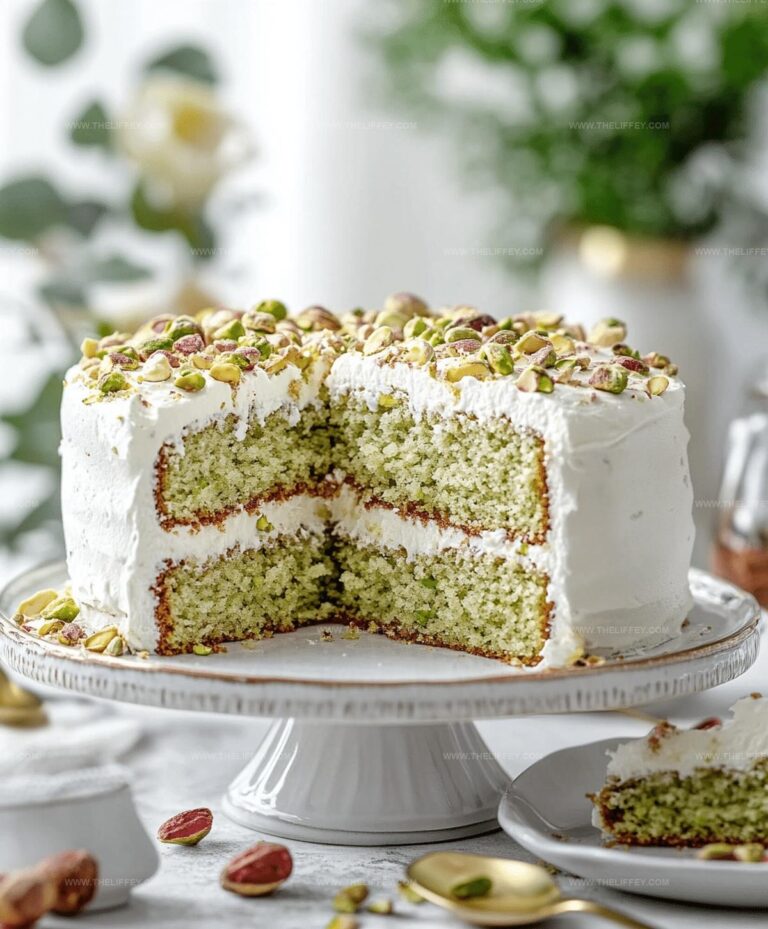 Easy Pistachio Cake Recipe