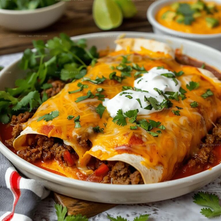 Ground Beef Enchiladas Recipe