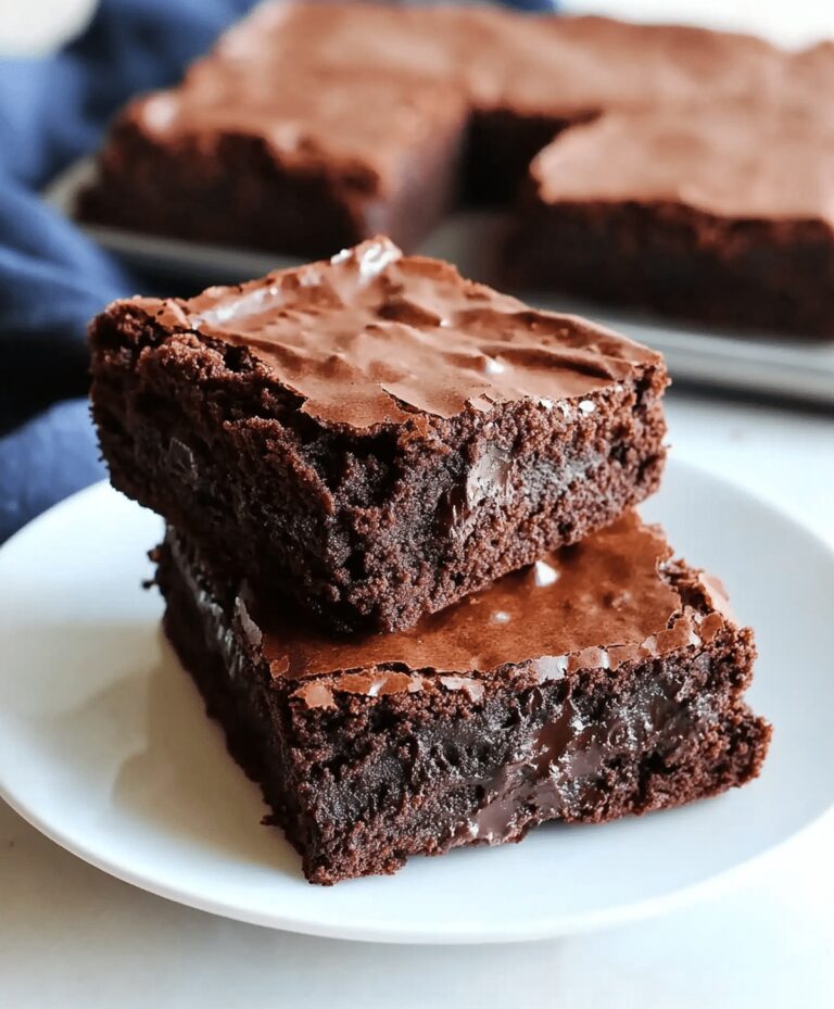 Nostalgic Lunchroom Ladies Brownies Recipe