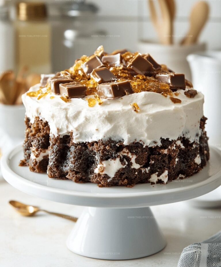 Heath Bar Poke Cake Recipe