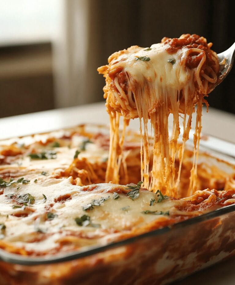 Southern Baked Spaghetti Casserole Recipe