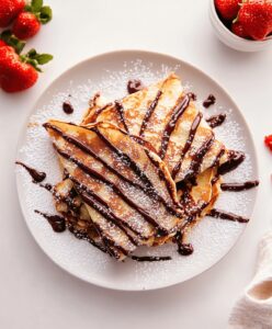 Dreamy Nutella Cream-filled Crepes Recipe