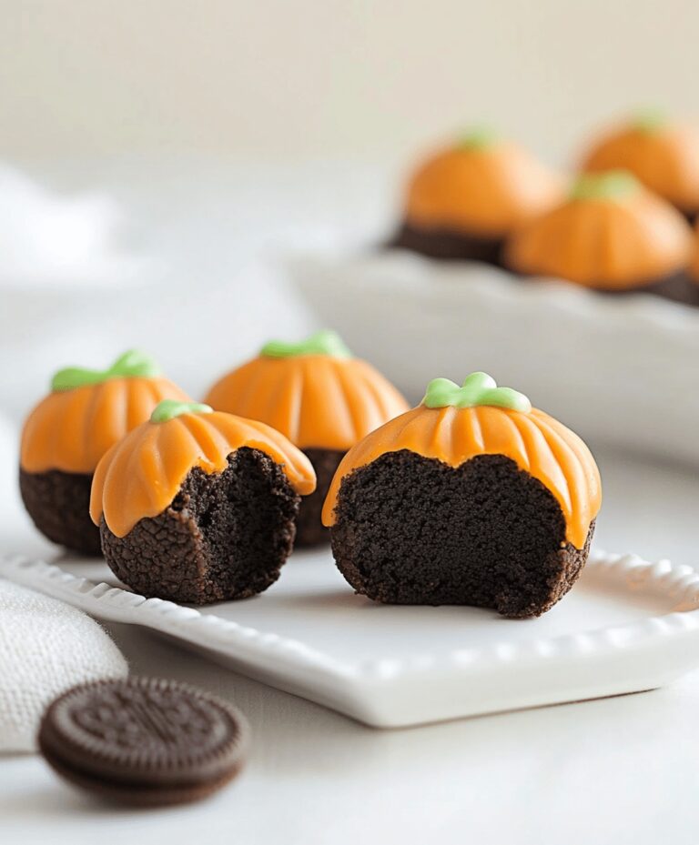 Delicious Pumpkin Oreo Balls Recipe