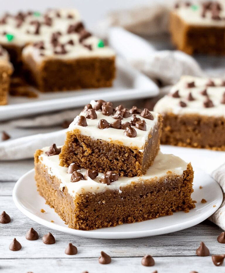 Best Gingerbread Cookie Bars Recipe