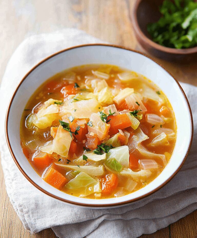 Cabbage Fat-burning Soup Recipe