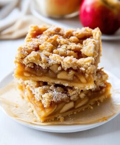 Flaky Apple Pie Bars Recipe