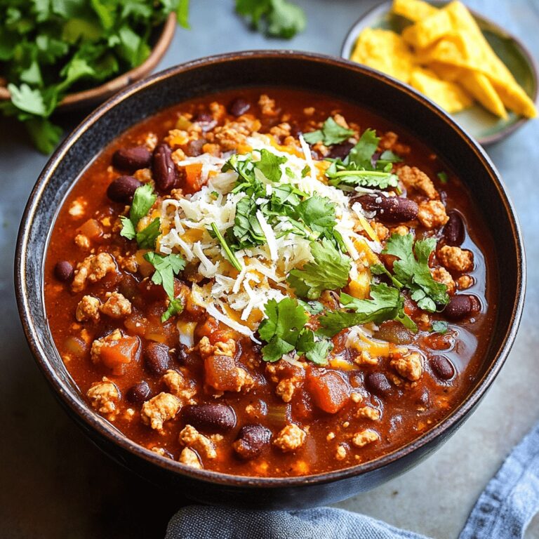Simple Slow Cooker Turkey Chili Recipe