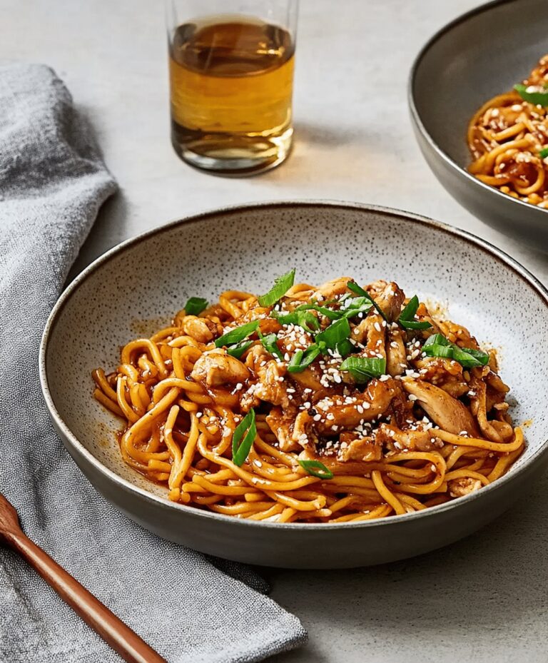 One-pot Honey Garlic Chicken And Noodles Recipe