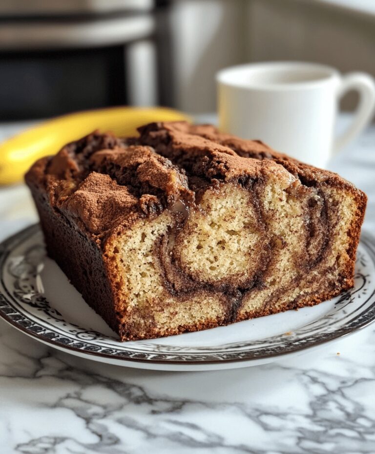 Cinnamon Banana Bread Recipe