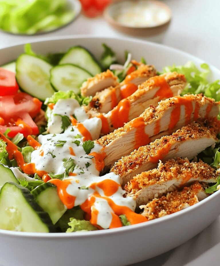 Easy Buffalo Chicken Salad Recipe