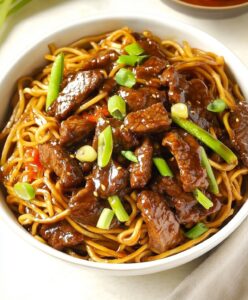 Quick Beef Stir Fry With Noodles And Sticky Sauce Recipe