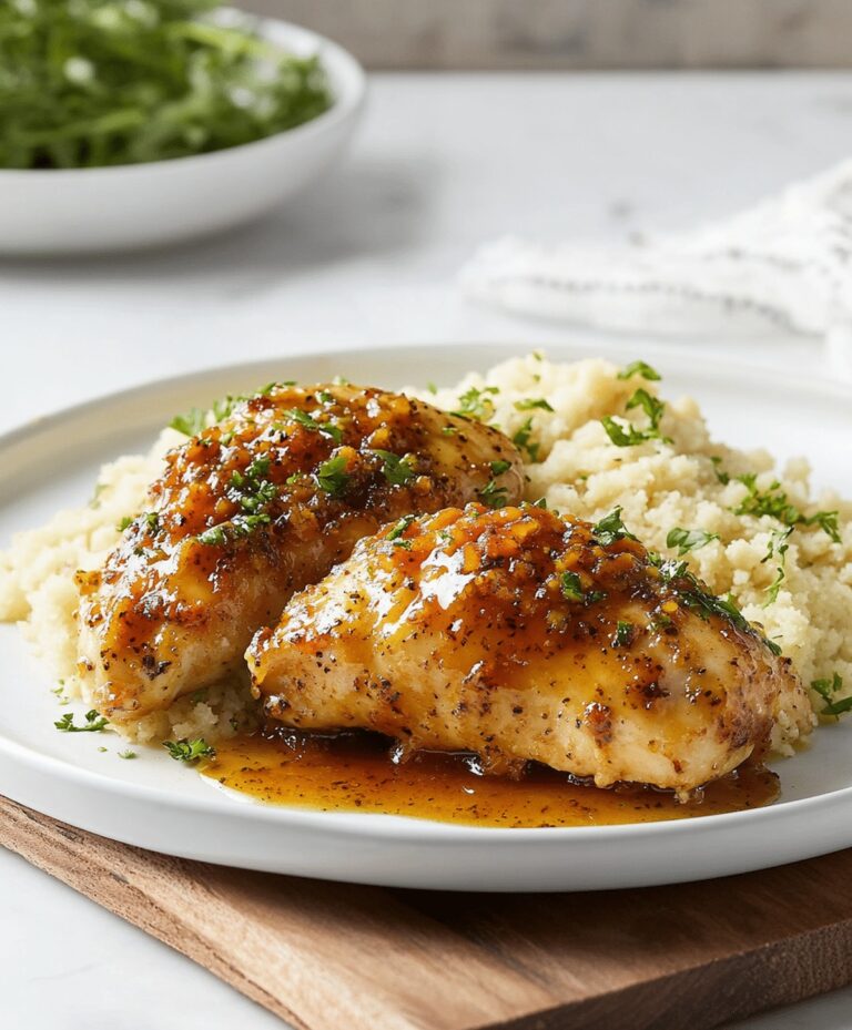 Crispy Baked Honey Dijon Chicken Recipe
