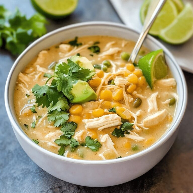 Creamy Crockpot White Chicken Chili Recipe