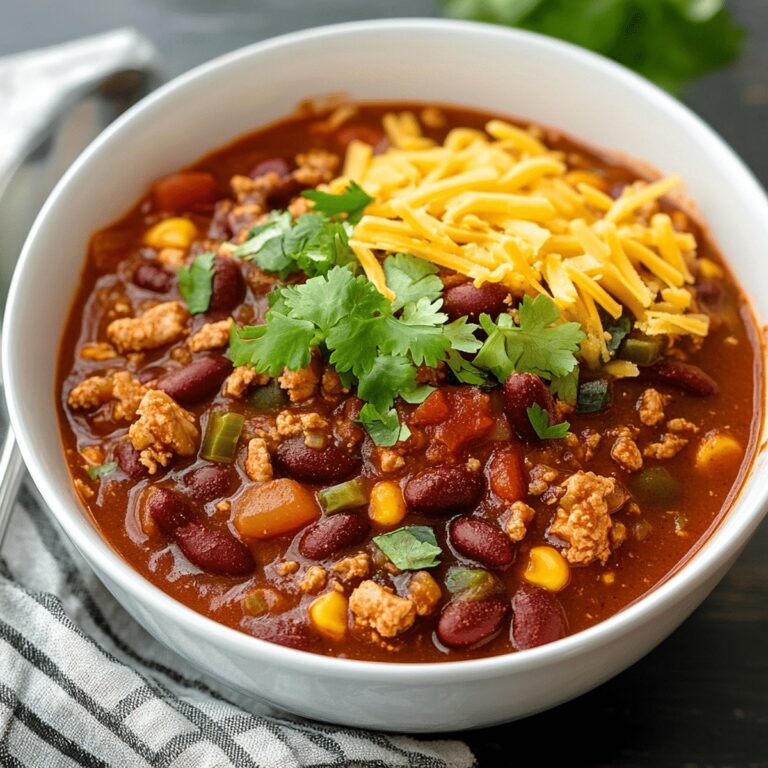 Top Homemade Turkey Chili Recipe
