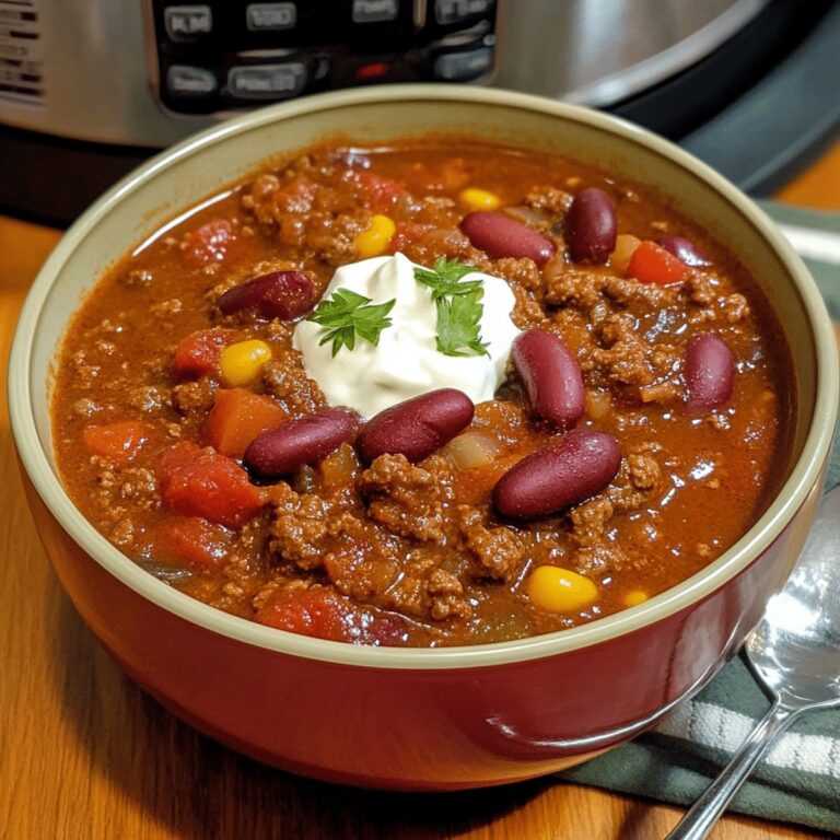 Quick Crockpot Chili Recipe