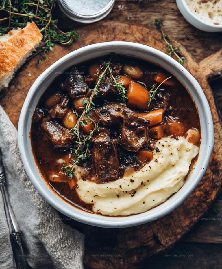 Rich Beef Bourguignon Recipe