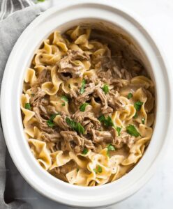 Crockpot Beef And Noodles Recipe