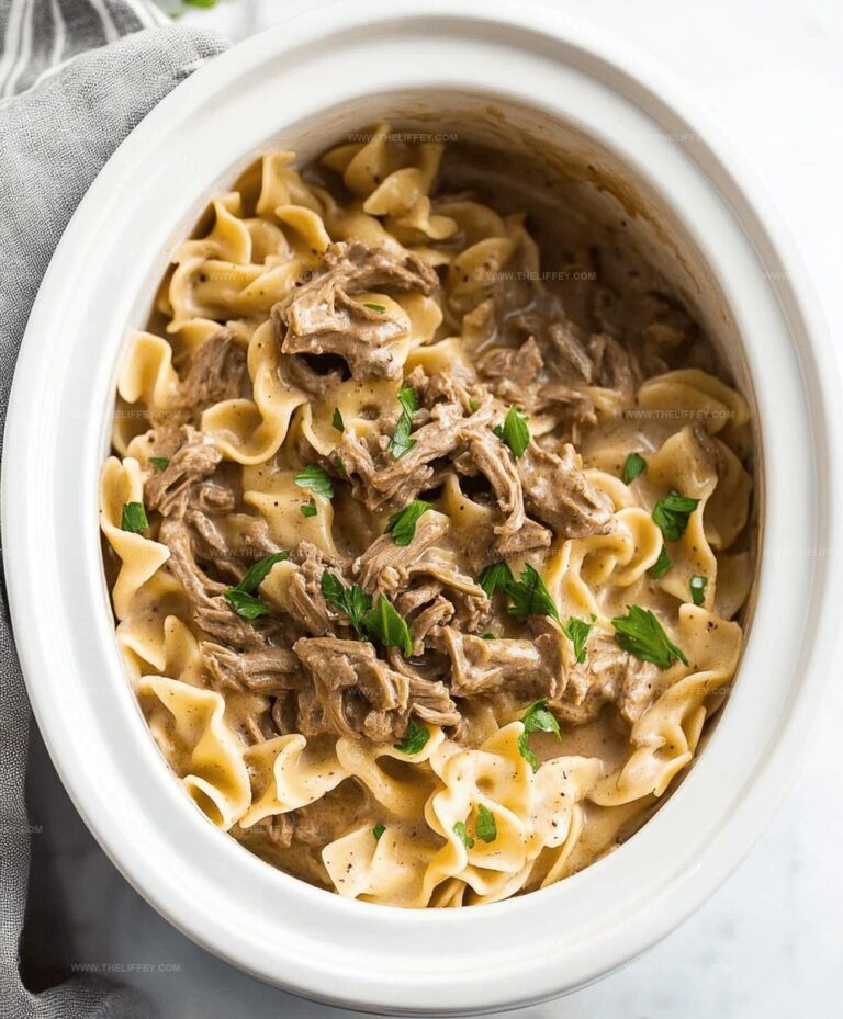 Crockpot Beef And Noodles Recipe