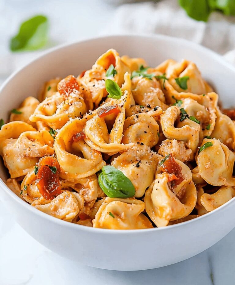 Dreamy Marry Me Chicken Tortellini Recipe