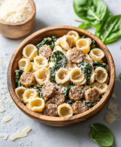 Orecchiette With Sausage And Spinach Recipe