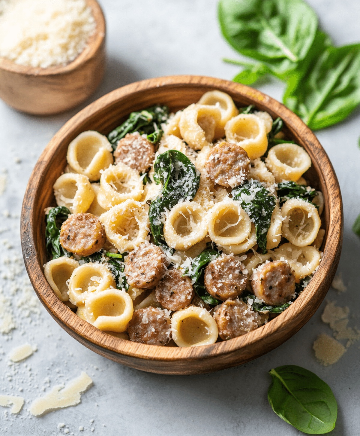 Orecchiette With Sausage And Spinach Recipe