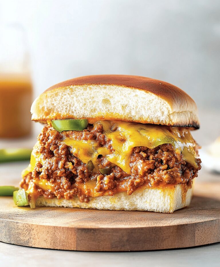 Grilled Cheese Sloppy Joes Recipe