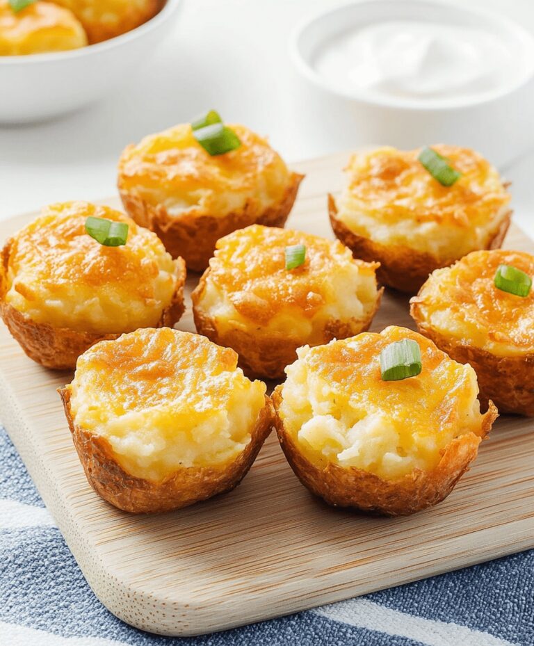 Cheesy Mashed Potato Puffs Recipe