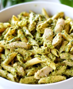 Creamy Chicken Pesto Pasta Recipe