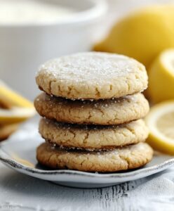 Zesty Lemon Ginger Cookies Recipe