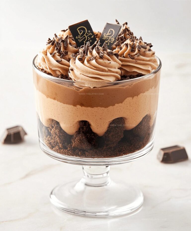 Indulgent Baileys Chocolate Cheesecake Trifle Recipe