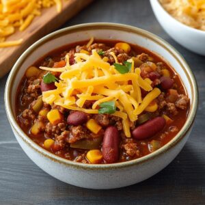 Easy 5 Ingredient Chili Recipe