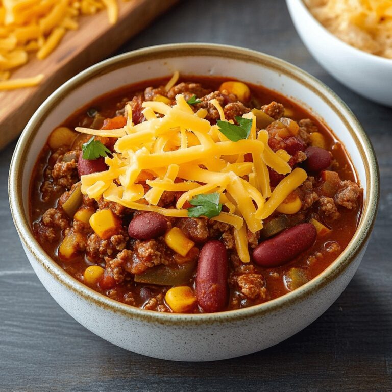 Easy 5 Ingredient Chili Recipe