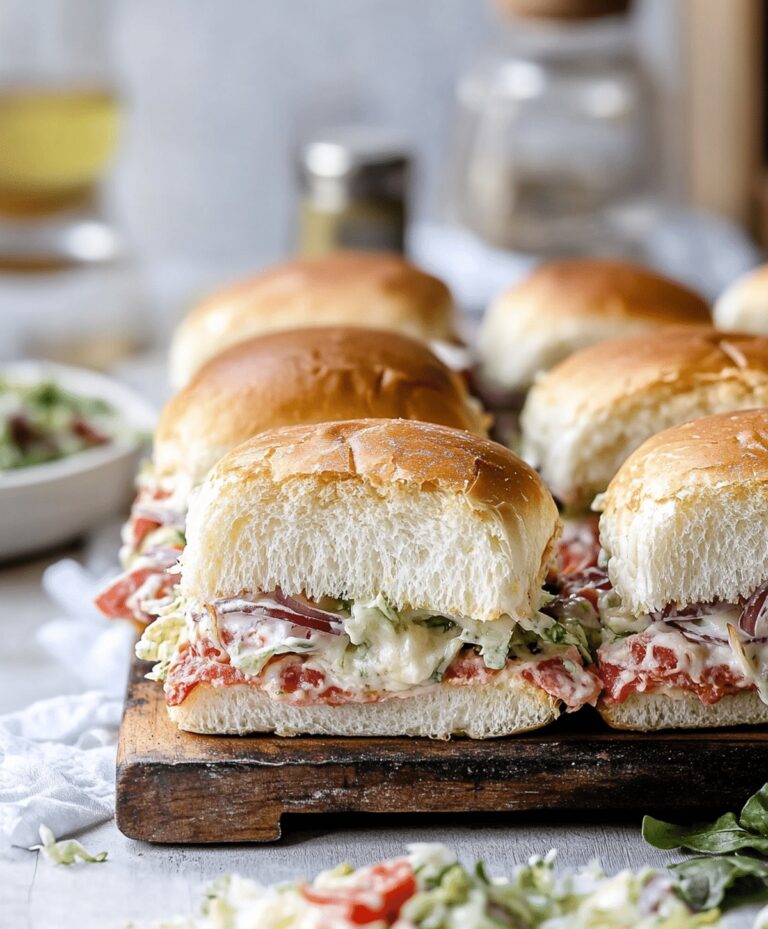 Italian Sliders Recipe
