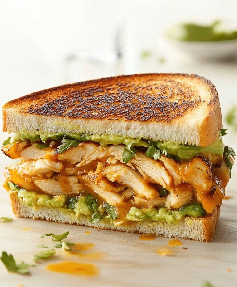 Best Chicken Avocado Melt Sandwich Recipe