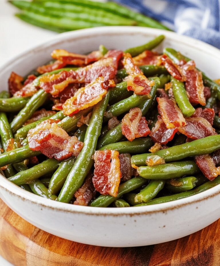 Quick & Easy Southern Bacon And Green Beans Recipe