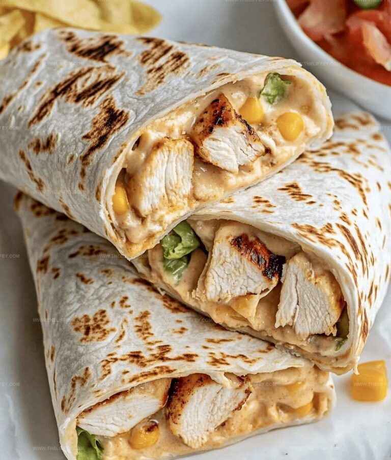 Delicious Chipotle Ranch Grilled Chicken Burrito Recipe