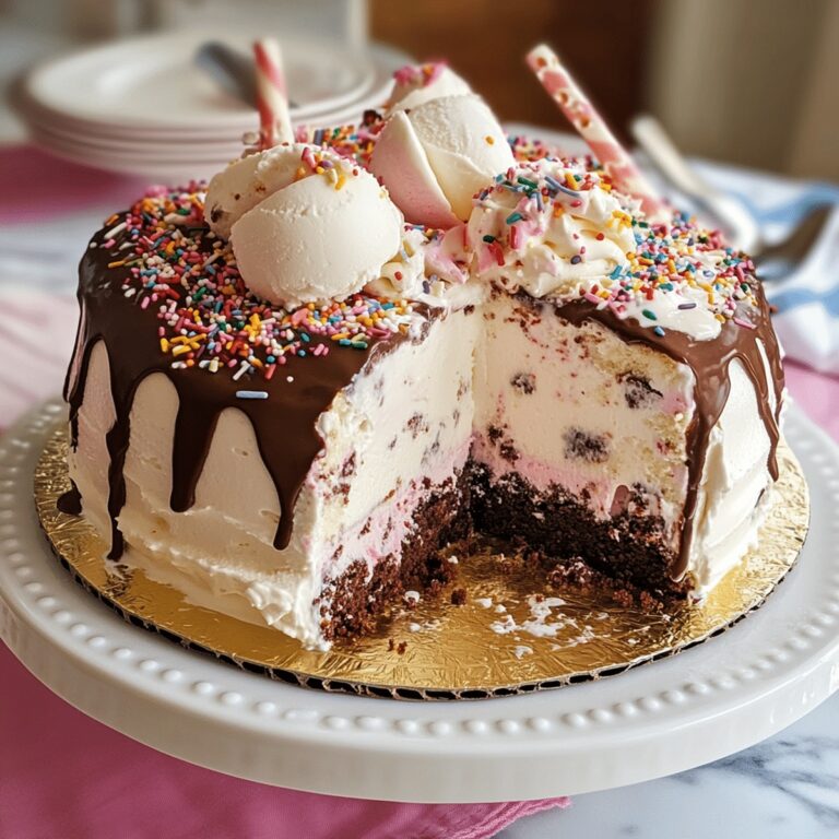Best Homemade Ice Cream Cake Recipe