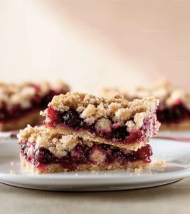 Perfect Cranberry Crumble Pie Bars Recipe