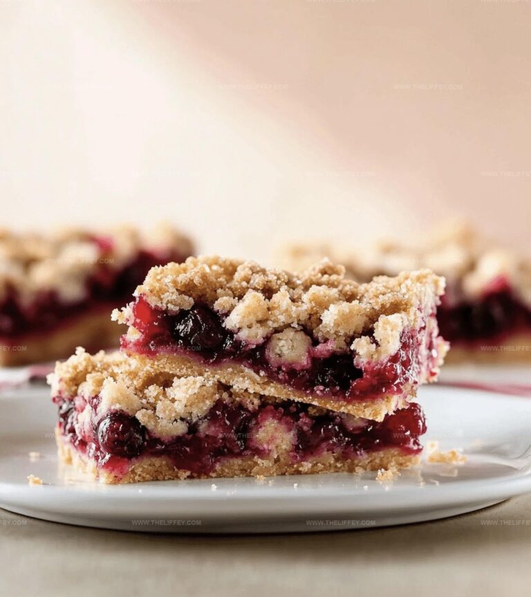 Perfect Cranberry Crumble Pie Bars Recipe