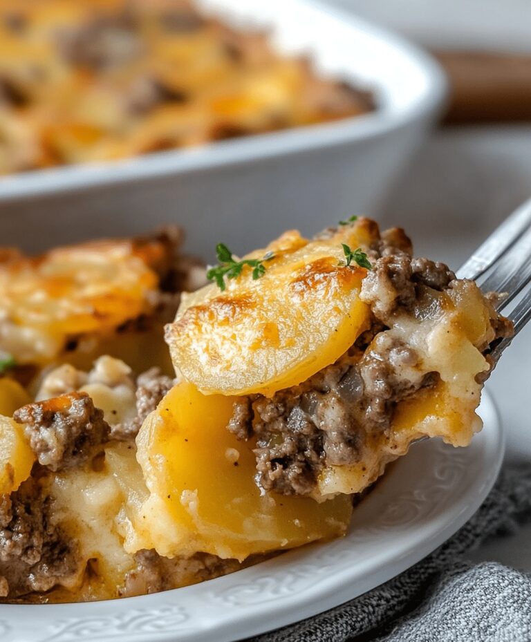 Best Hamburger Potato Casserole Recipe