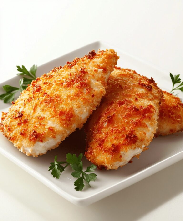 Quick and Crispy Air Fryer Parmesan Crusted Chicken With Mayo Recipe