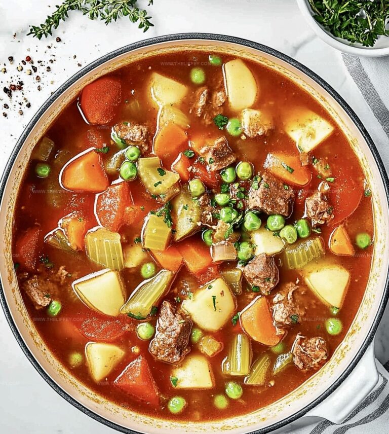 Vegetable Beef Soup Recipe