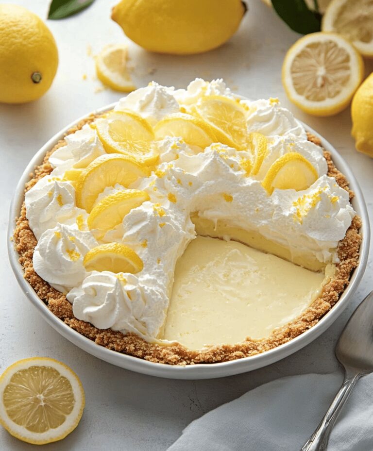Tangy Lemon Pie Recipe