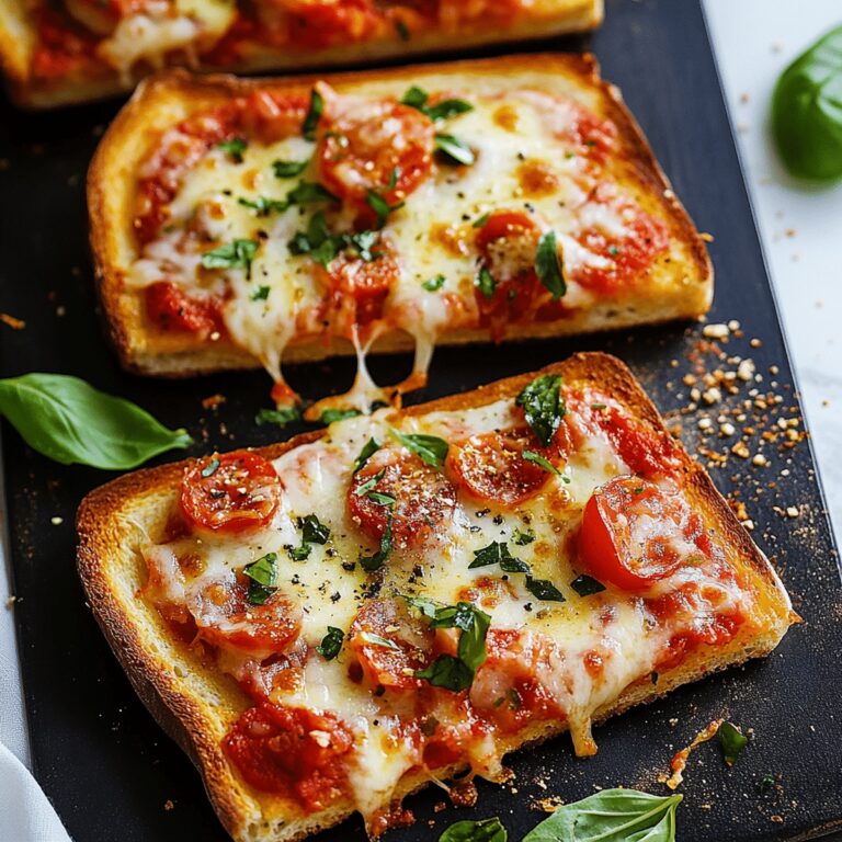 Pizza Toasts Recipe