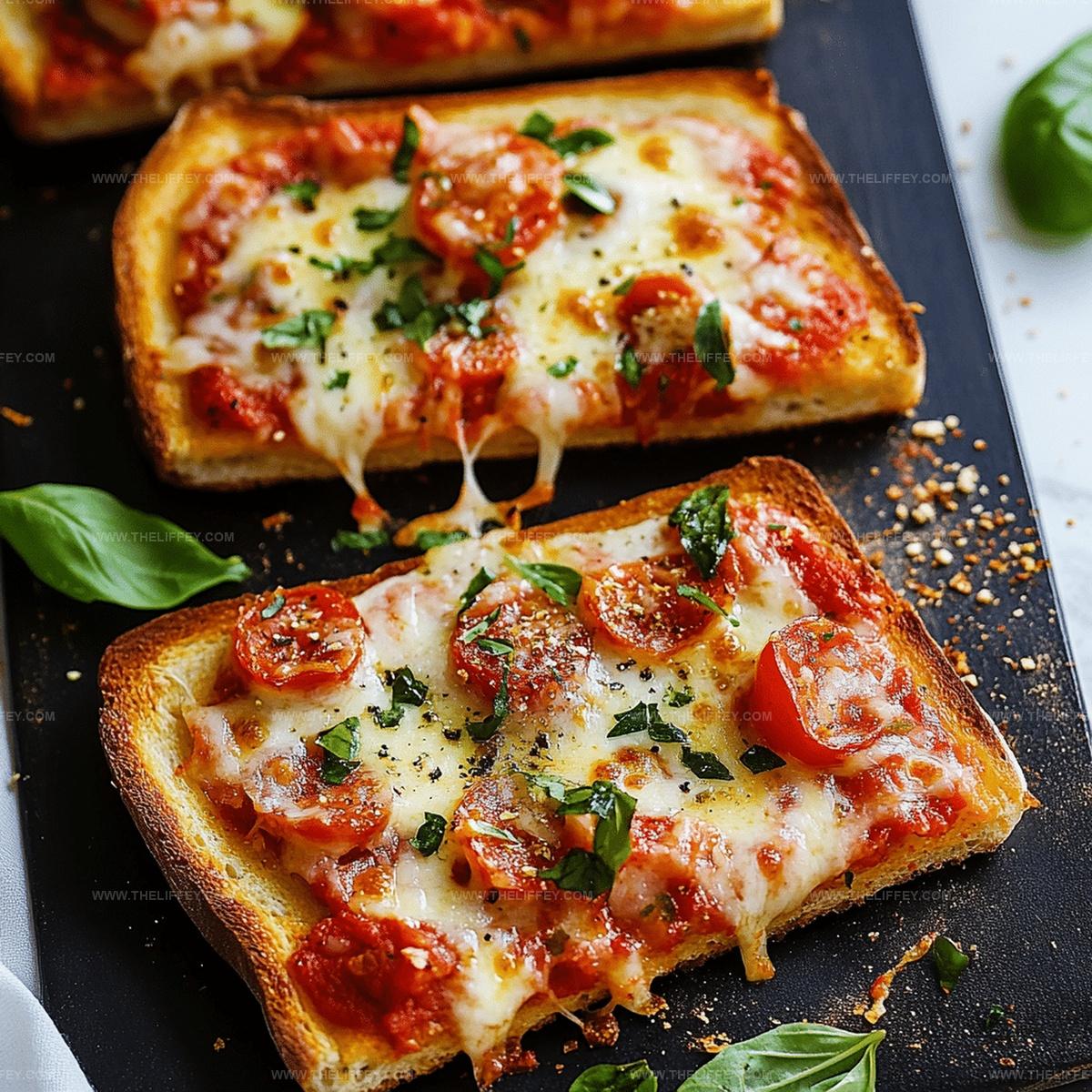 Pizza Toasts Recipe