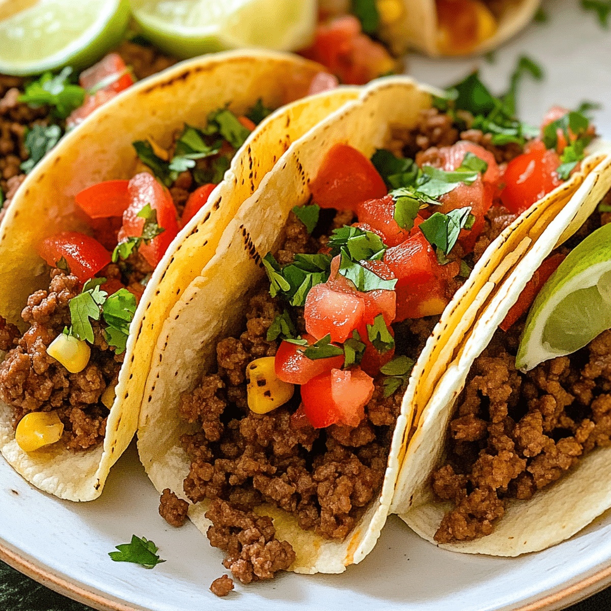 Authentic Ground Beef Tacos Recipe