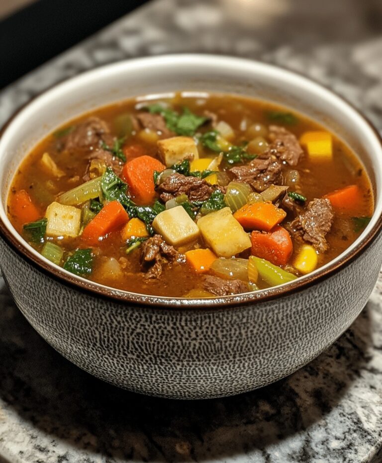 Best Vegetable Beef Soup Recipe